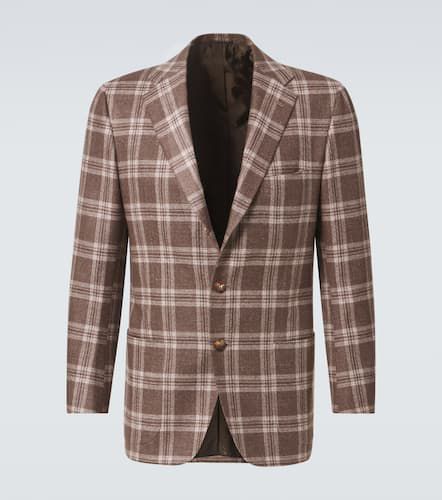 Kiton Blazer en laine, soie et lin - Kiton - Modalova