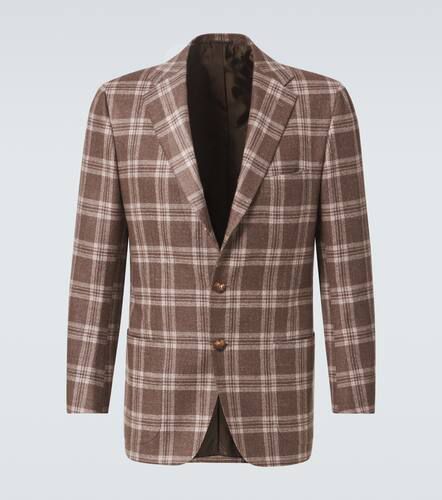 Kiton Blazer en laine, soie et lin - Kiton - Modalova