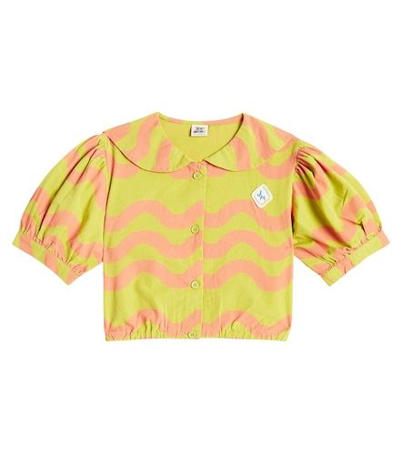 Blouse Wave en coton imprimée - Jellymallow - Modalova