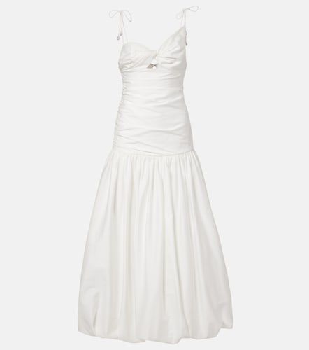 Robe longue de mariée en coton mélangé - Self-Portrait - Modalova