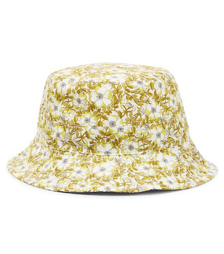 Chapeau bob en coton à fleurs - Bonpoint - Modalova