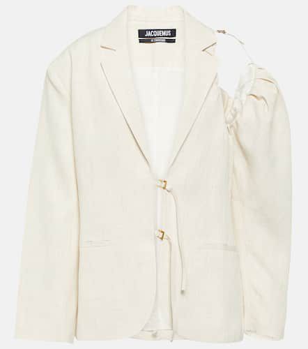 Blazer La Veste Galliga en lin mélangé - Jacquemus - Modalova