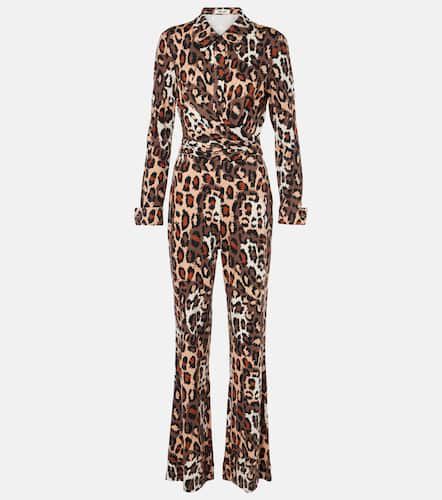 Combi-pantalon Michele à motif léopard - Diane von Furstenberg - Modalova