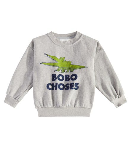 Sweat-shirt Talking Crocodile en coton - Bobo Choses - Modalova