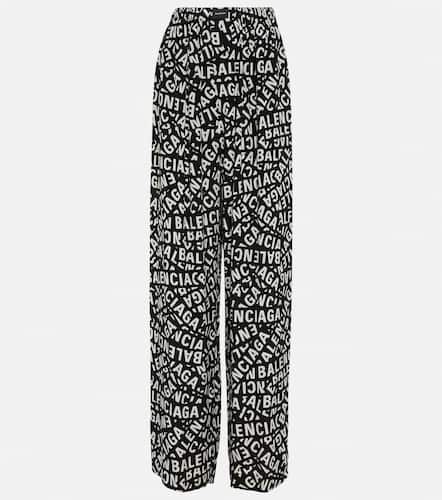 Balenciaga Pantalon ample à logo - Balenciaga - Modalova