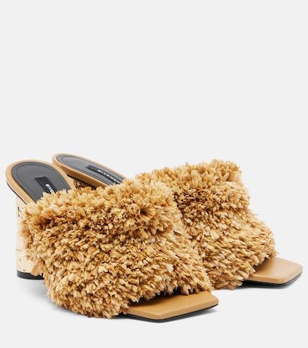 Givenchy Mules Tape à effet raphia - Givenchy - Modalova