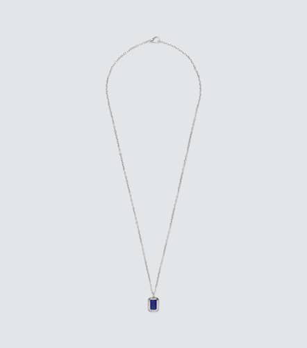 Collier en or blanc 18 ct, lapis lazuli et diamants - Shay Jewelry - Modalova