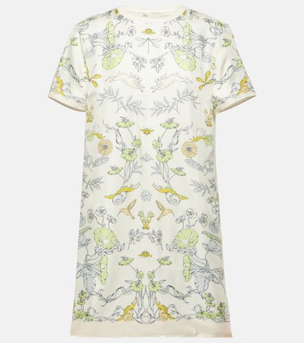 Tory Burch Robe en soie à fleurs - Tory Burch - Modalova