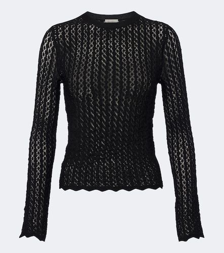 Saint Laurent Top en pointelle - Saint Laurent - Modalova