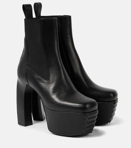 Bottines Porterville Beatle Banana en cuir - Rick Owens - Modalova