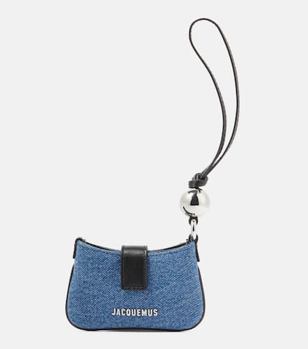 Porte-cartes Le Porte Bisou en jean - Jacquemus - Modalova