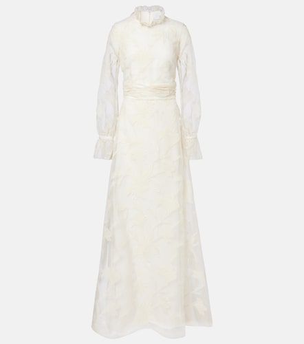 Robe longue de mariée Adeline en organza de soie - Markarian - Modalova