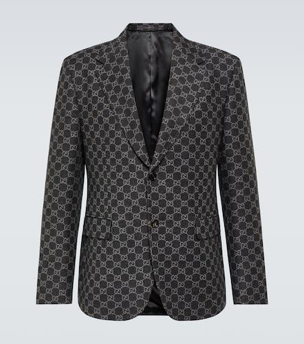 Blazer GG en flanelle de laine - Gucci - Modalova