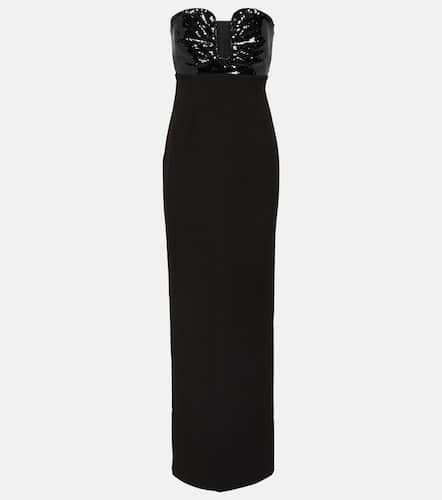 Robe longue à ornements - Roland Mouret - Modalova