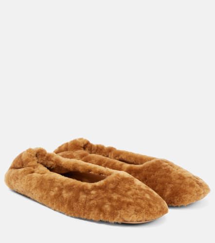 Ballerines en shearling - Dries Van Noten - Modalova