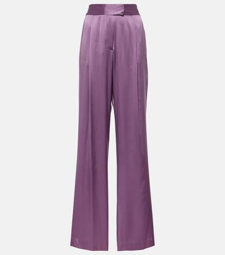 Pantalon ample en satin de soie - The Sei - Modalova