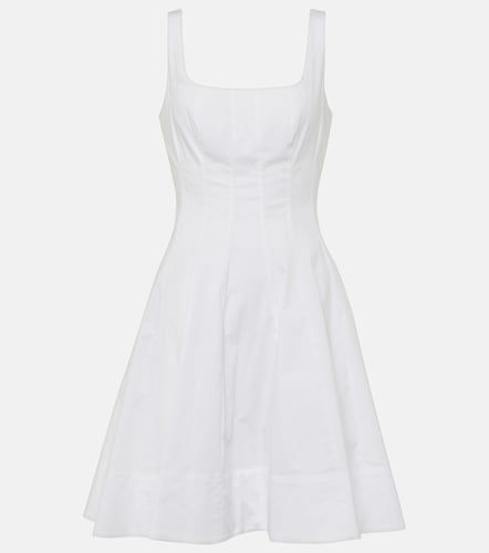 Robe Wells en popeline de coton - Staud - Modalova