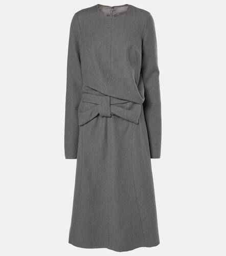 Robe midi en coton et laine - Maison Margiela - Modalova