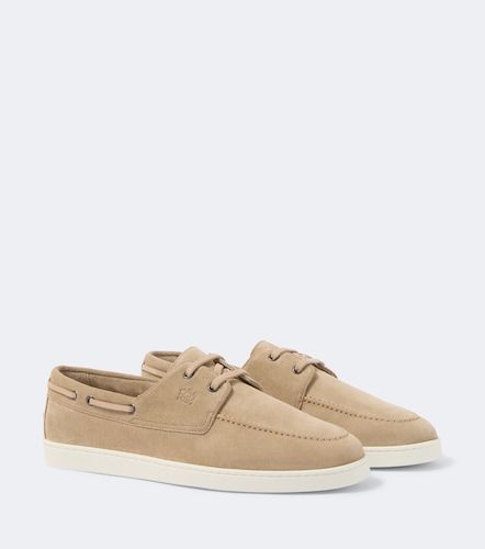 Chaussures bateau Peebles Beach en daim - Church's - Modalova