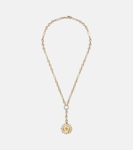 Collier Internal Compass Small en or 18 ct et diamants - FoundRae - Modalova