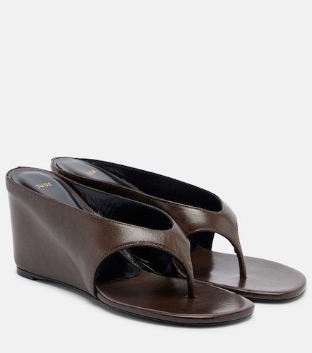 JUDE Mules compensées Yaga en cuir - JUDE - Modalova