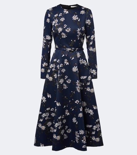 Robe midi Capucine à fleurs - Emilia Wickstead - Modalova
