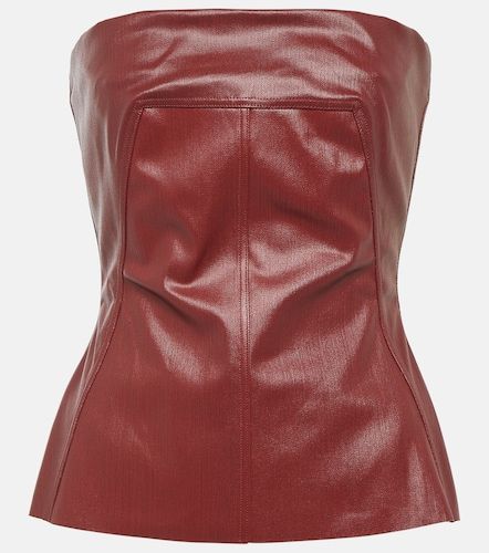 Rick Owens Bustier en denim enduit - Rick Owens - Modalova
