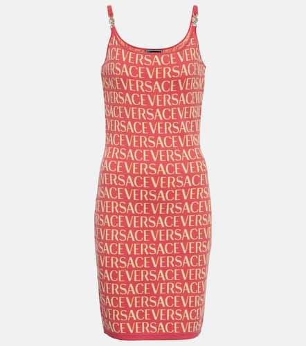 Versace Robe à logo - Versace - Modalova