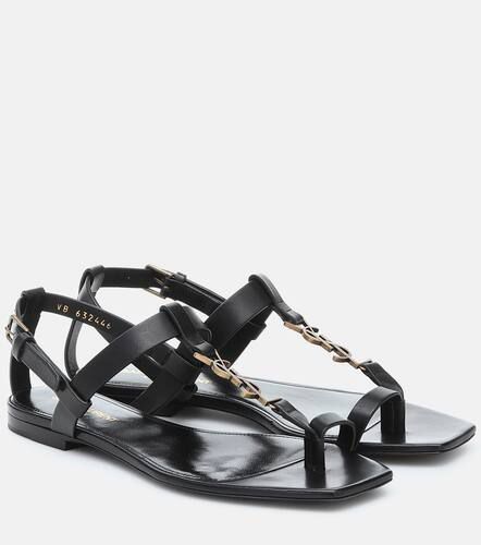 Sandales Cassandra 05 en cuir - Saint Laurent - Modalova