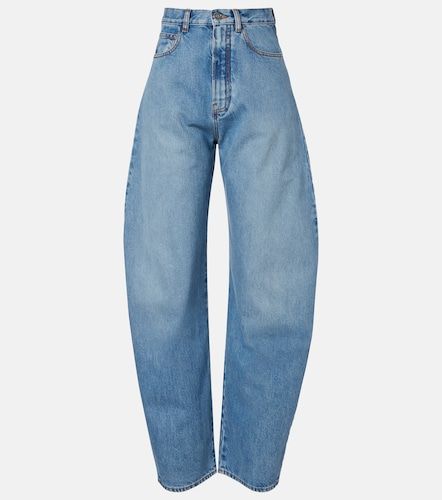 Alaïa Jean barrel à taille haute - Alaia - Modalova