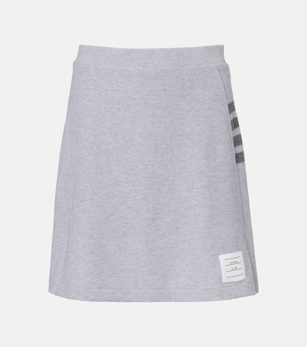 Mini-jupe 4-Bar en coton - Thom Browne - Modalova