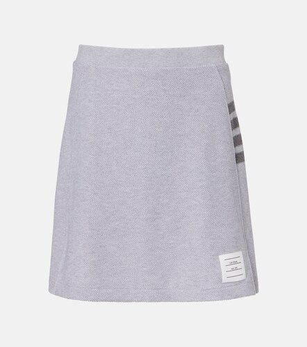 Mini-jupe 4-Bar en coton - Thom Browne - Modalova