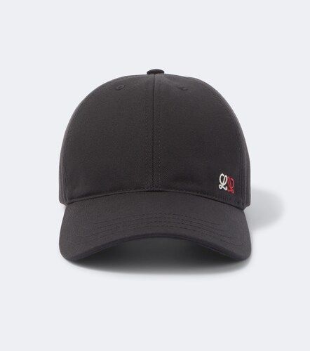 Loewe Casquette Double L en coton - Loewe - Modalova