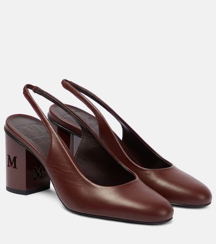 Escarpins Damiersli en cuir - Max Mara - Modalova