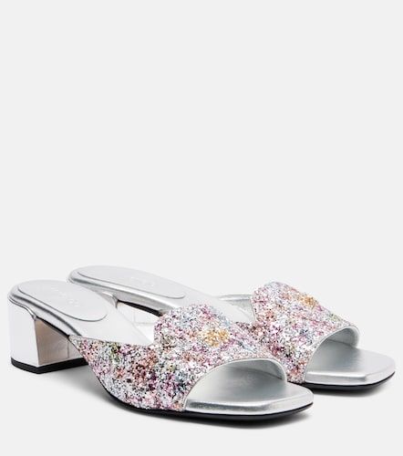 Mules Dina 45 à paillettes - Jimmy Choo - Modalova