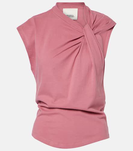 T-shirt Nayda asymétrique en coton - Isabel Marant - Modalova