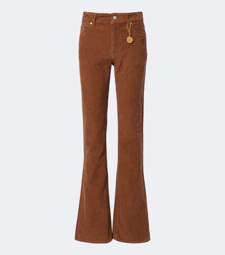 Pantalon évasé en coton - Stella McCartney - Modalova