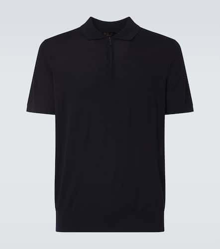 Polo en laine vierge zippé - Loro Piana - Modalova