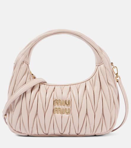 Sac Wander Small en cuir matelassé - Miu Miu - Modalova