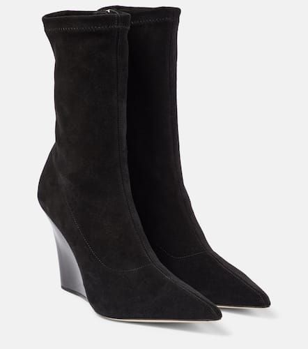 Bottines compensées Wanda en daim - Paris Texas - Modalova