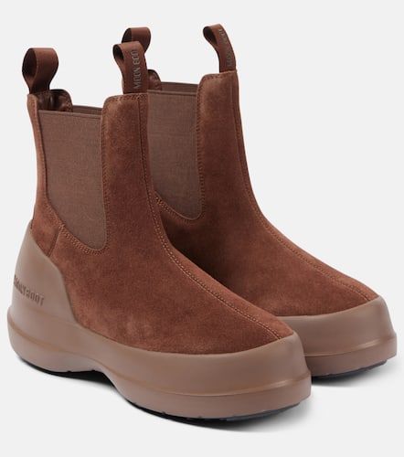 Bottines Chelsea Luna en daim - Moon Boot - Modalova