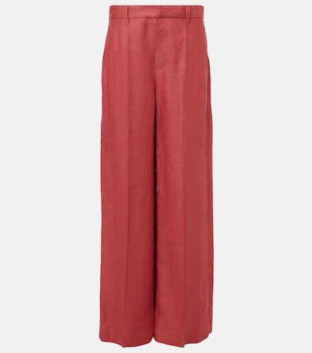 Pantalon ample en chanvre et lin - Brunello Cucinelli - Modalova