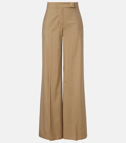 Pantalon ample Bronte en laine et soie - Max Mara - Modalova