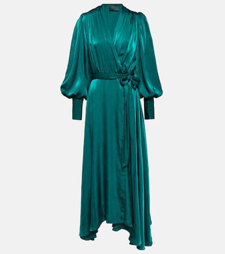 Costarellos Robe midi en satin - Costarellos - Modalova