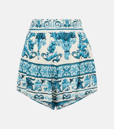 Short imprimé à taille haute - Adriana Degreas - Modalova