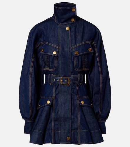 Zimmermann Robe Luna en denim - Zimmermann - Modalova