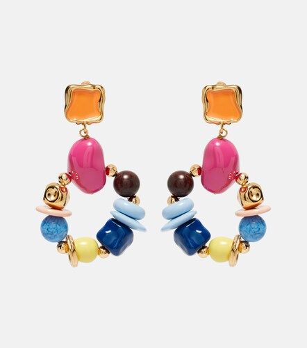 Boucles d’oreilles clip Seaglass à perles - Oscar de la Renta - Modalova