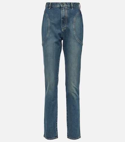 Alaïa Jean slim à taille haute - Alaia - Modalova