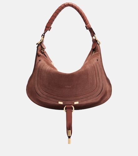 Chloé Sac Marcie Small en daim - Chloe - Modalova