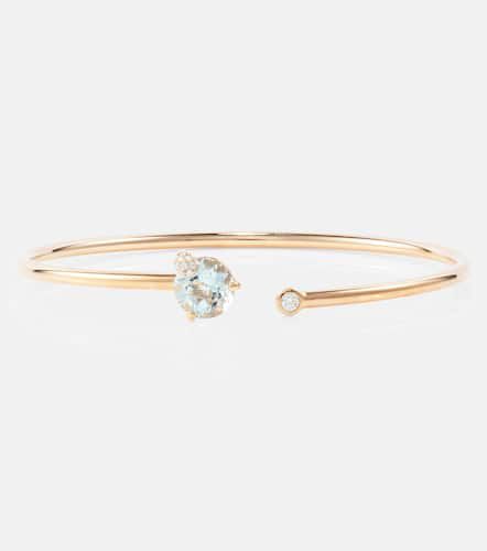 Bracelet en or rose 18 ct, aigue-marine et diamants - Bucherer Fine Jewellery - Modalova